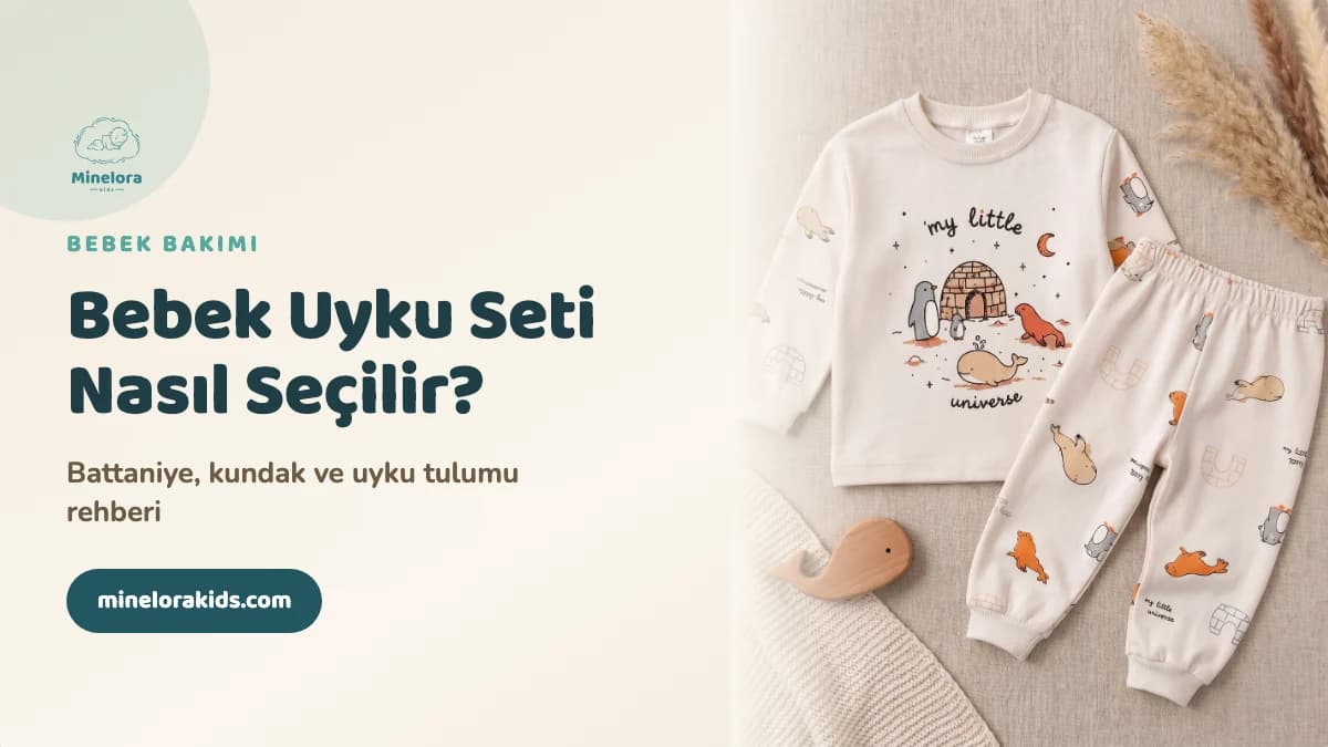 Bebek Uyku Seti Nasıl Seçilir? Battaniye, Kundak ve Uyku Tulumu Rehberi