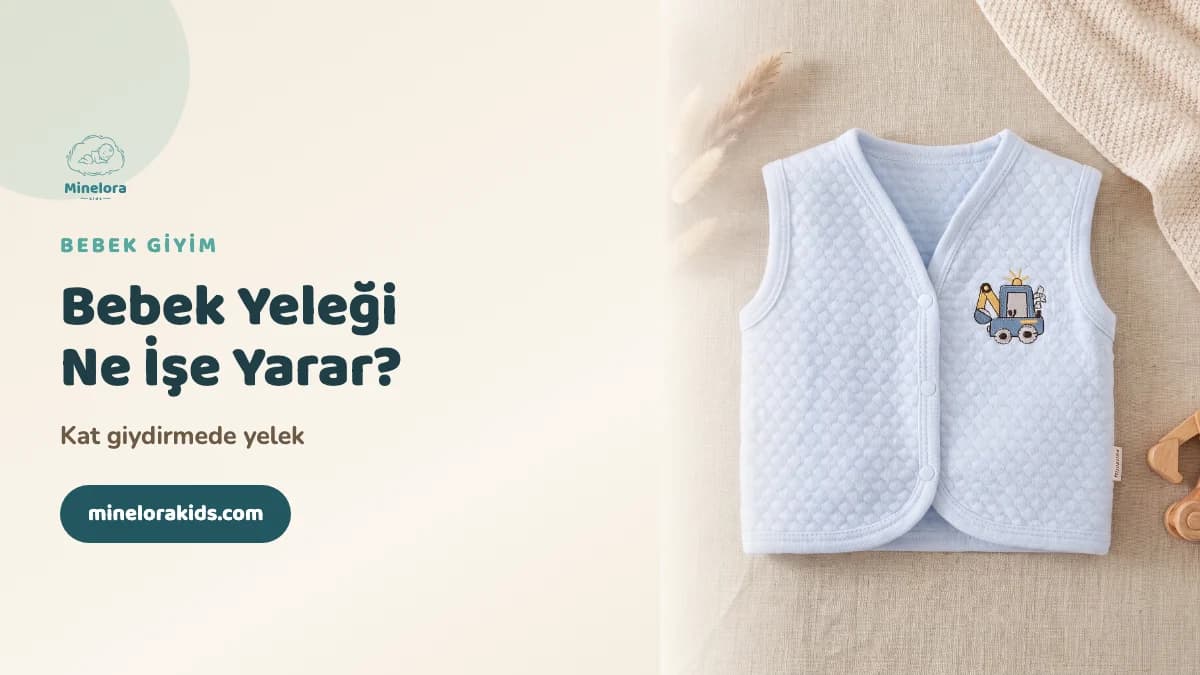 Bebek Yeleği Ne İşe Yarar? Kat Giydirmede Yelek Kullanımı